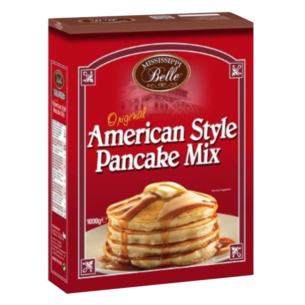 mississippi-belle-american-style-pancake-mix-454g Mississippi Belle All American Pancake Mix Original 454g.