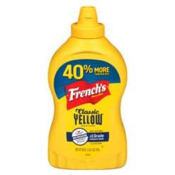 Fles French's Yellow Mustard Classic 567 gram.