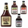 Mississippi bbq saus pakket met 4 smaken waarvan 1 grote fles.