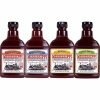 Mississippi BBQ Saus Pakket 4 flessen.